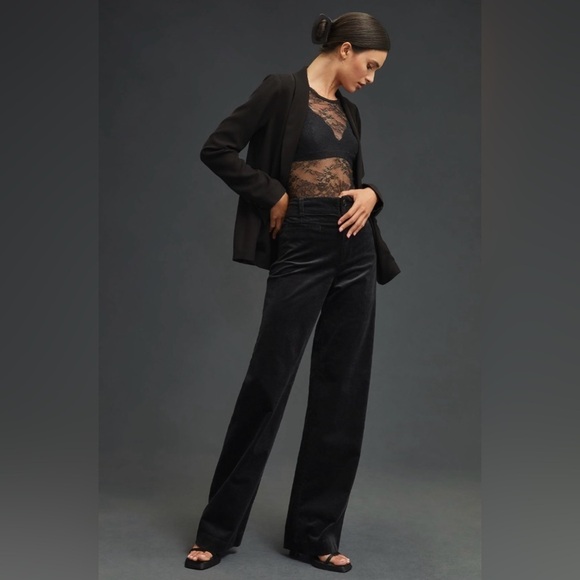Anthropologie Pants - Anthropologie The Colette Corduroy Full-Length Wide-Leg Pants Size 27P NWT